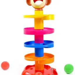 Ball Drop and Roll Swirling TowerV179-38