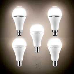 Surya (Emergency Bulb) 12W Rechargeable LED (Emergency Light) (Pack of 5) OG510 4 hrs Bulb Emergency Light-image-37