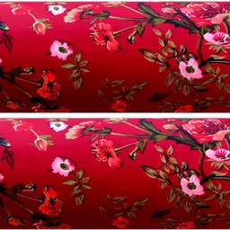 gkm Microfibre Floral Bolster Pack of 2-picture-25