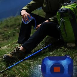BVEXO 5W PulseEcho: Deep Bass, Extended Battery & Colorful Illumination 10 W Bluetooth Party Speaker image 3