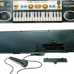 Symphony Fusion 31-Key Electronic Keyboard with Mic, 3 Tones, 4 Rhythms, Sound-19