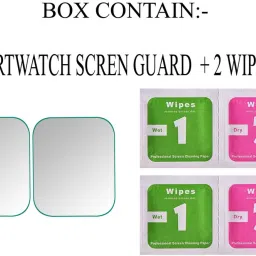 hirdesh Edge To Edge Screen Guard for GOQii Smart Vital MAX image 2