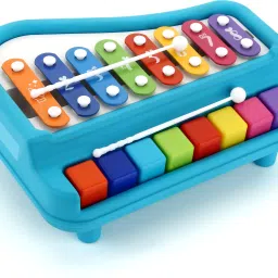 2in1 Classic Baby Xylophone Piano 8 Multicolored Key with 2 stick-image-19