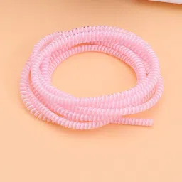 3eiye`s Spiral (2 Pcs) 1 Meters Each-Full Size Cable Light Pink Cable Protector-image-42