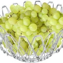 8in 1 Multipurpose Stainless Steel Folding Fruit and Vegetable Basket for Kitchen/Dining Table/Home (8 Shapes) Steel Fruit & Vegetable Basket-image-54
