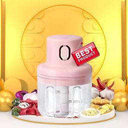 Electric Chopper, Rechargeable Chopper for Kitchen Vegetable,Fruit & OnionE75 Electric Vegetable & Fruit Chopper-image-42