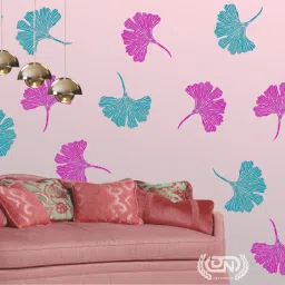 Size : ( 16-inch x 24-inch) Leaf Floret Pattern DIY Reusable Wall Painting Stencil for Home Decoration Stencil Stencil-image-42