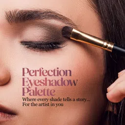 hilary rhoda Perfection Eyeshadow Palette |Highly Pigmented Eyeshadow |Matte & Shimmer Finish 20.8 g image 4