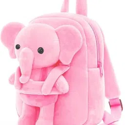 Kids School Bag For Boys Girls Baby for 2 to 5 Years Nursery, Preschool,Picnic Plush Bag-image-88