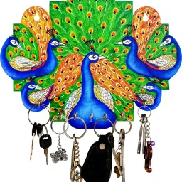 PEACOCK DESIGN Wood Key Holder-image-26