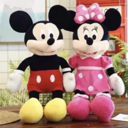 Attractive Combo of Mickey & Minnie Mouse Teddy Stuffed Toys for kids - 50cm - 50 cm-33