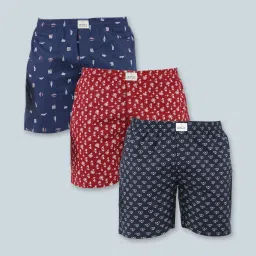 Pack of 3 Printed Men Boxer-18