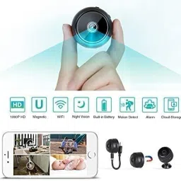 Nibiru Hidden wifi wireless hidden camera cctv Mini Video Recorder Spy Camera image 4