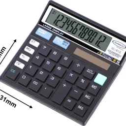 BL-512B Large Display Check & Correct 3 Years Warranty (Black) BasicCalculator-11