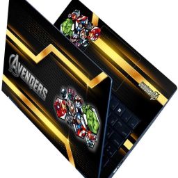 Flipkart SmartBuy Full Body Laptop Skin for Laptops Upto 15.6 Inch - Avengers Heroic Team A1 HD Sticker No Residue Removable Self Adhesive Vinyl Laptop Decal 15.6-image-33