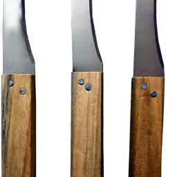 BM ENTERPRIISE wooden handle Stainless Steel Knife S Fixed Blade Knife-image-12