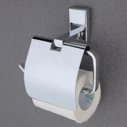 Square Shape Wall Mounted Toilet Paper Holder Tissue Roll Dispenser for Bathroom Stainless Steel Toilet Paper Holder-image-75