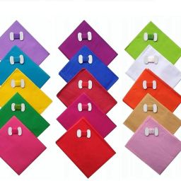 Pack of 12 Pcs ) Saree Fall Women's Polyester Saree Fall with Thread (Multicolour)-image-10