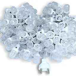 40 LEDs 10 m Multicolor Flickering, Color Changing String Rice Lights-11
