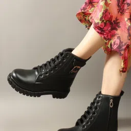 The Lifestyle Co Women Mesh Stylish Casual Comfort Sneaker Boots For Women-5