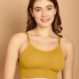Women Sports Lightly Padded Bra-image-1