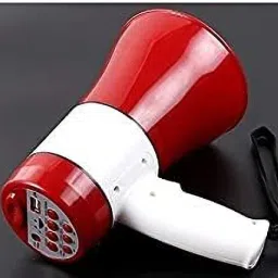 wishmechstore 10w Handheld Megaphone with Loud Speaker, Recorder 100w Handheld Megaphone with Loud Speaker, Recorder BLUETOOTH/USB Media Player Outdoor PA System image 5