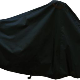 60999 Bicycle Cycle Black Triple Stitching Dust Proof Cover with Zip Pouch Bicycle Cover Free Size-27