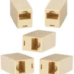 RAREGEAR rj45 Connector Cover Female to Female ethernet Coupler LAN Adapter (10 pcs Set) Lan Adapter-2