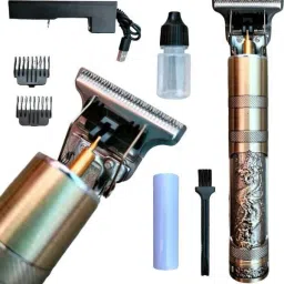 FINARO Professional T99 Maxtop Golden trimmer ,clipper shaver ,Beard Hair Trimmer M10 Trimmer 90 min Runtime 3 Length Settings-image-7