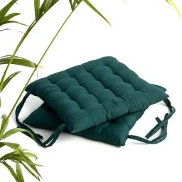Square Chair Pad Seat Cushion Car Pad Office Chair Pad 16 inch X 16 Inch Cotton Solid Chair Pad Pack of 2-image-41