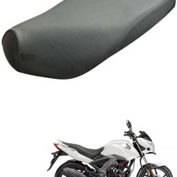 RN_BIKE/SCOOTY/MOTORCYCLE SINGLE SEAT COVER-KL037 Single Bike Seat Cover For Honda Unicorn-image-79