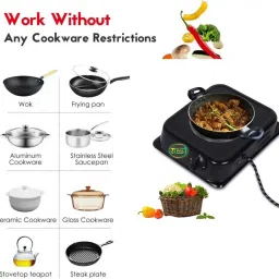 netvull 2000 W Radiant Cooktop Push Button image 4