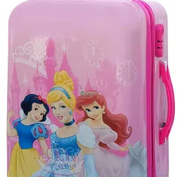 Small Cabin Suitcase (24 inch) 4 Wheels - Kids Lightweight Hard Shell Carry On Luggage Rolling Bag Travel Trolley Bag - Pink-image-56