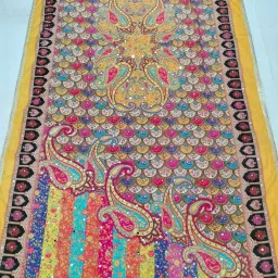 Chiffon Printed Multicolor Women Dupatta-picture-12