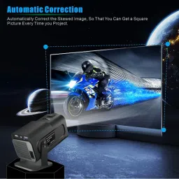 U.S. CROWN HY320 Mini (5000 lm / 1 Speaker / Wireless / Remote Controller) Portable Projector image 5