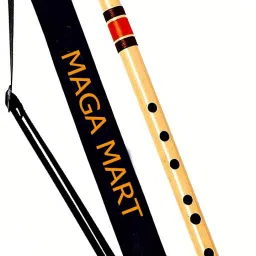 C Sharp Medium Professional Flute, 18.5 inches with Free Carry Bag Bamboo Flute-image-17