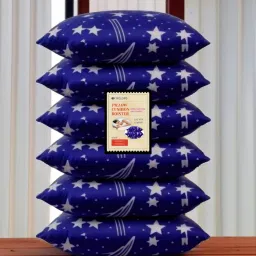LUXURY Polyester Fibre Abstract Sleeping Pillow Pack of 6-image-36