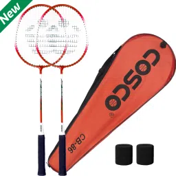 CB-86 Badminton Racquet Set Red Strung Badminton Racquet-image-49