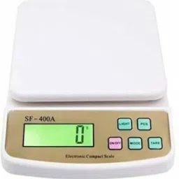 uniq shopee Electronic Digital Kitchen Scale SF 400A Electronic Compact Scale 1 Gram-10 Kg Weighing Scale-image-1
