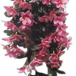 New Orkit Pink Artificial Flower Hanging For Home And Office Decor (24 Inch , Pink) Pink, Pink Orchids Artificial Flower-image-24