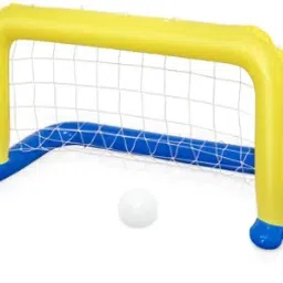 Water (IND*39) Polo Swimming Pool Game Set 1.42m X 76cm Multicolor Inflatable Hoppers & Bouncer-23