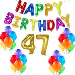 Combo for 47th Birthday Party Decoration items-image-87