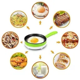 dommystar Egg Frying Pan Egg Boiler Electric Automatic Off with Egg Boiler Machine ?SINGLE LAYER EGG BOILER FRY PAN Egg Cooker image 4