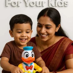 Dancing Musical-Drum Toy - Key Operated - Fun Toy for Kids_(Hello duck)-image-84