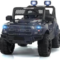 POBO 4 Motors 4x4 (1-8Yrs) Battery ride on Jeep Battery Operated Ride On-image-52