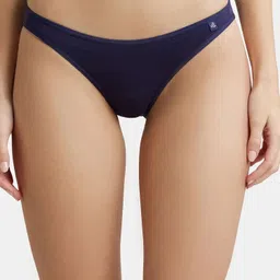 jockey SS02 Super Combed Cotton Elastane Stretch Women Bikini Dark Blue Panty-picture-28