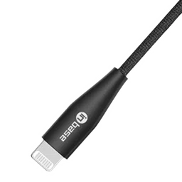 Inbase Type C to Lightning 4.9 Feet (1.5M) Cable (Tangle-free Design, Black) image 3