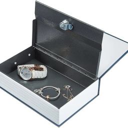 Hidden Secret Safe with Key Lock Portable Security Box for Cash, Jewelry Safe Locker-18