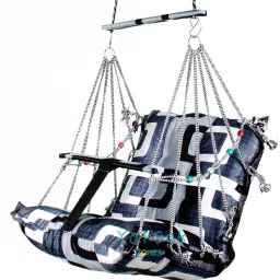 Baby Swing For Kids Folding & Washable 1-5 Years With Safety Belt Swings Bouncer-picture-29