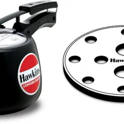 Contura Black Handi Pr. Cooker With SS Grid 11cm, 3 L Pressure Cooker-13